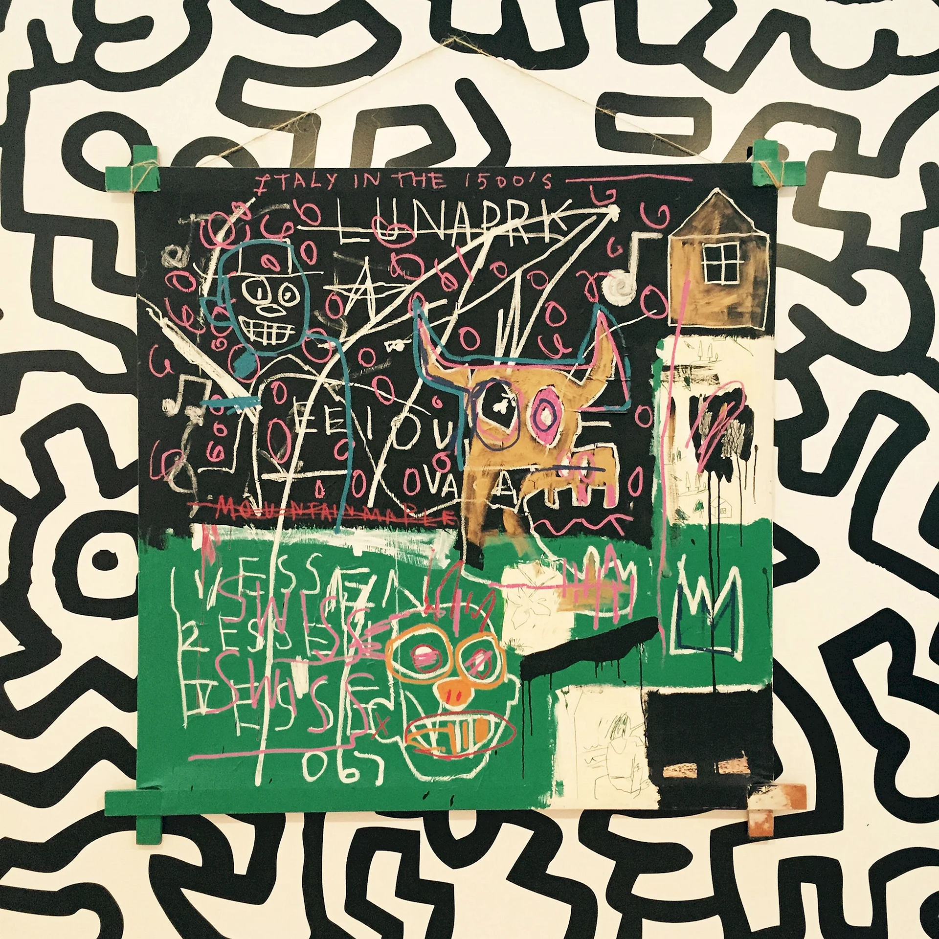 Basquiat Background Wallpaper