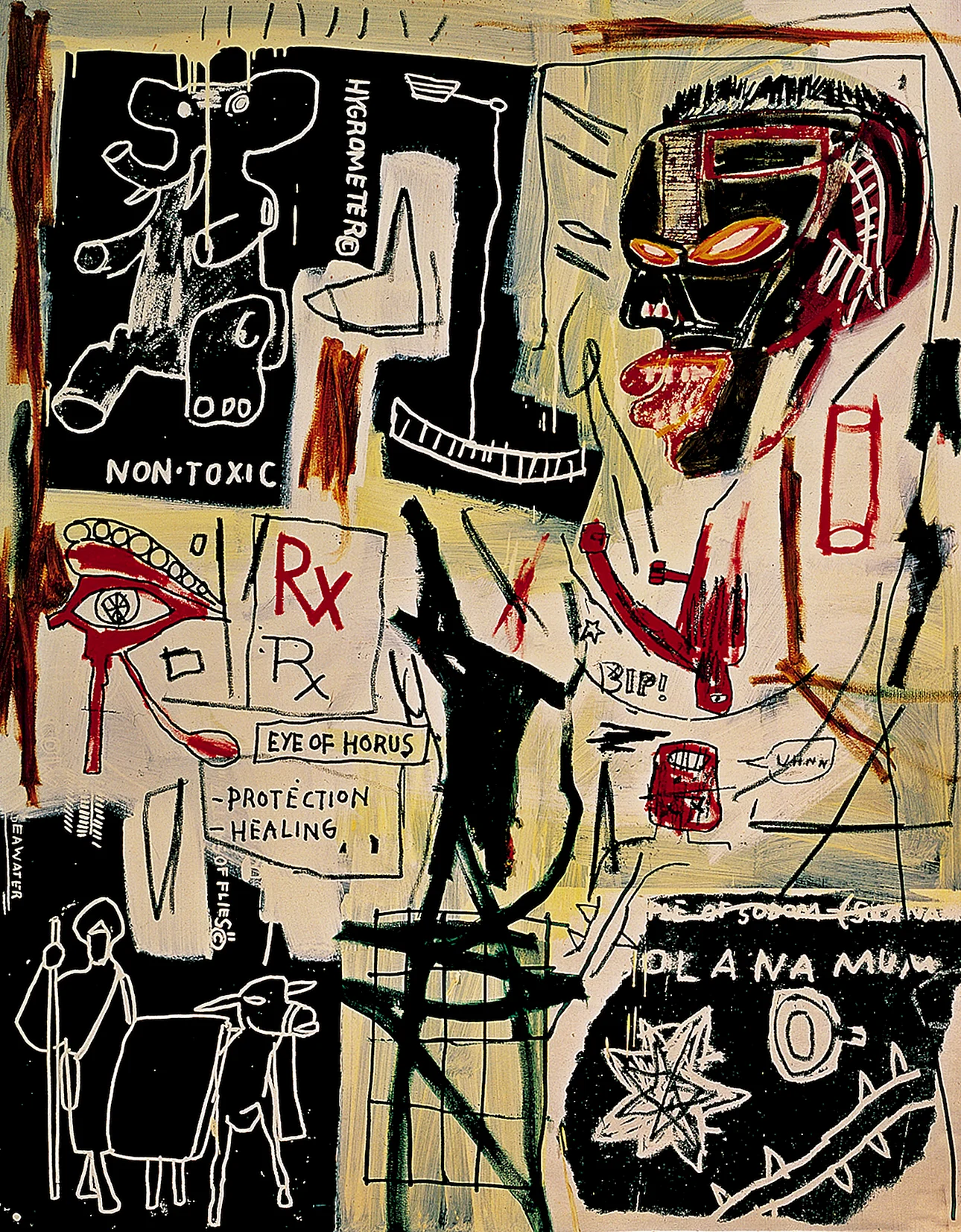 Basquiat Crown Wallpaper For iPhone