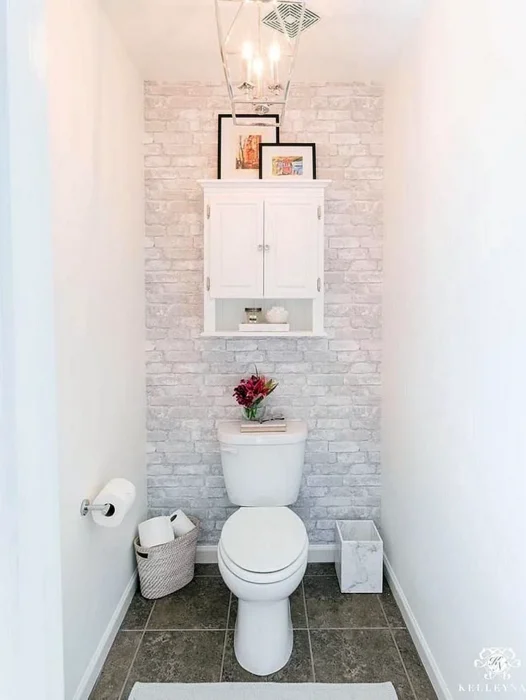 Bathroom Water Closet Wallpaper