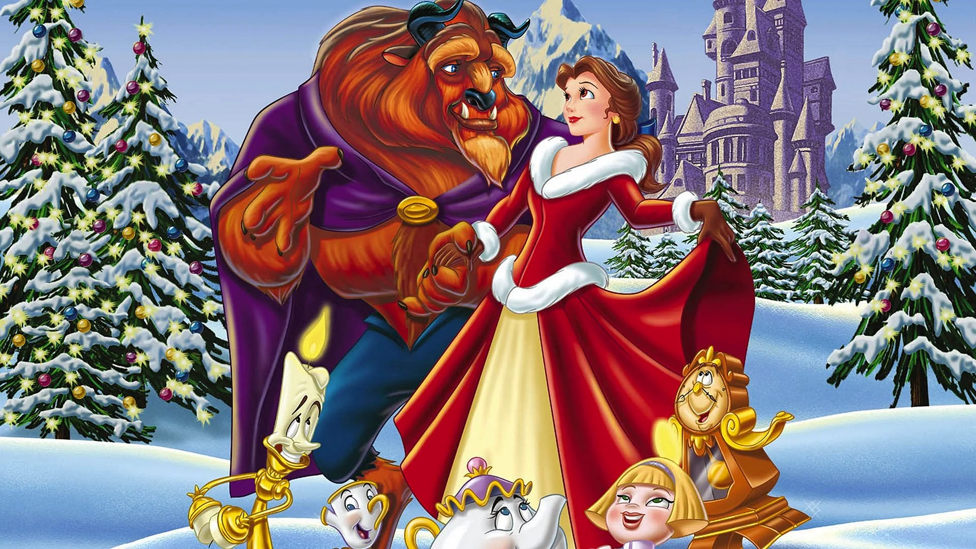 Beauty.And.The.Beast.The.Enchanted.Christmas.1997 Wallpaper