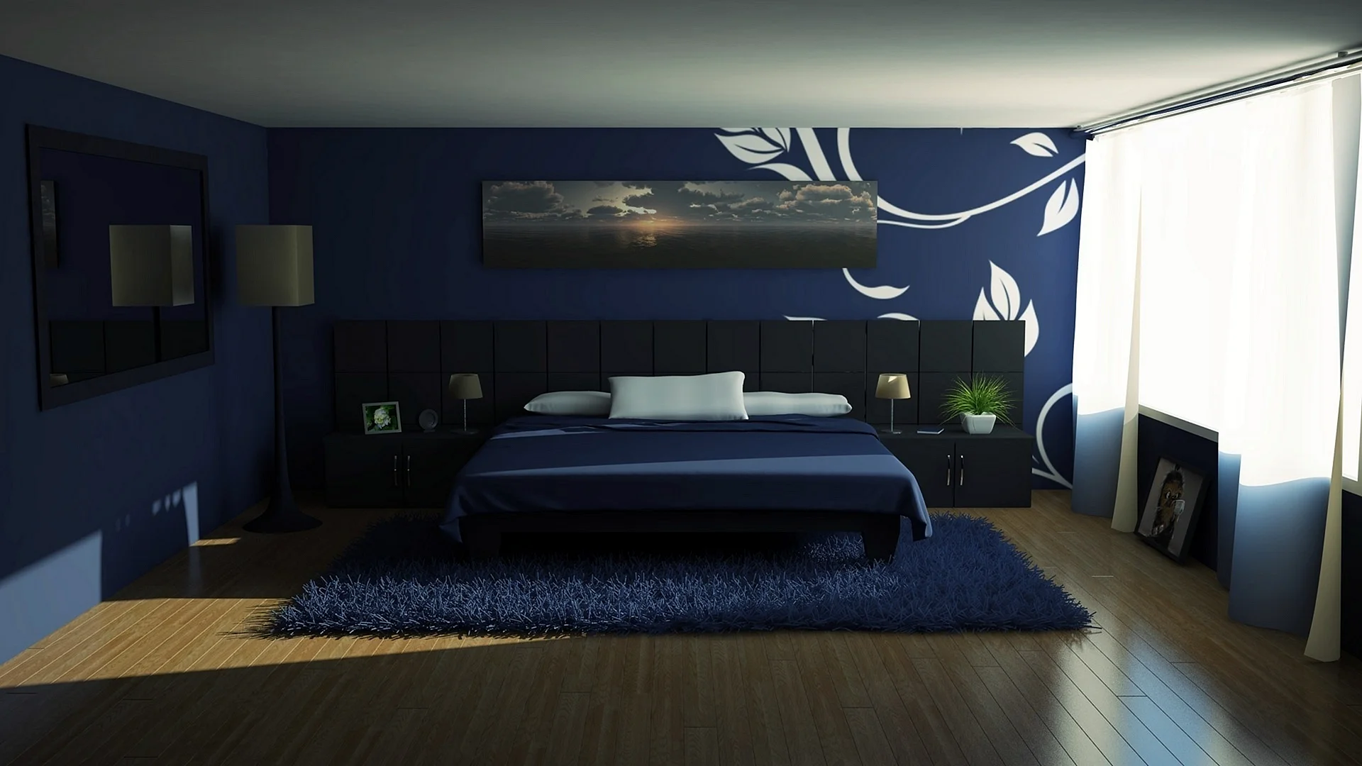 Bedroom 3d Wallpaper