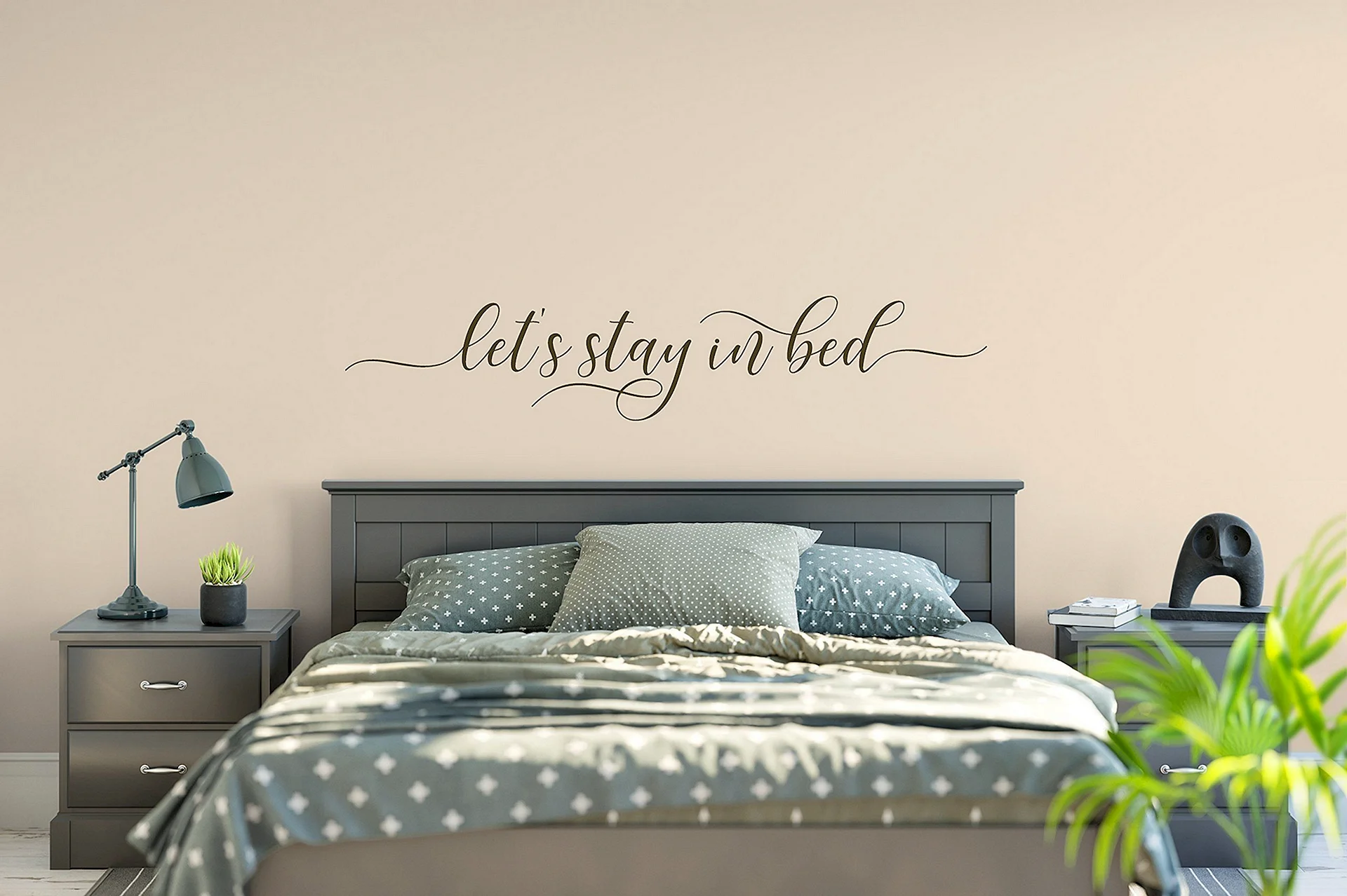 Bedroom Mockup Wallpaper