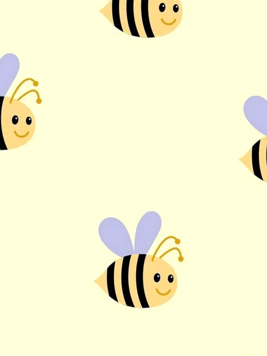 Bee Pattern Wallpaper