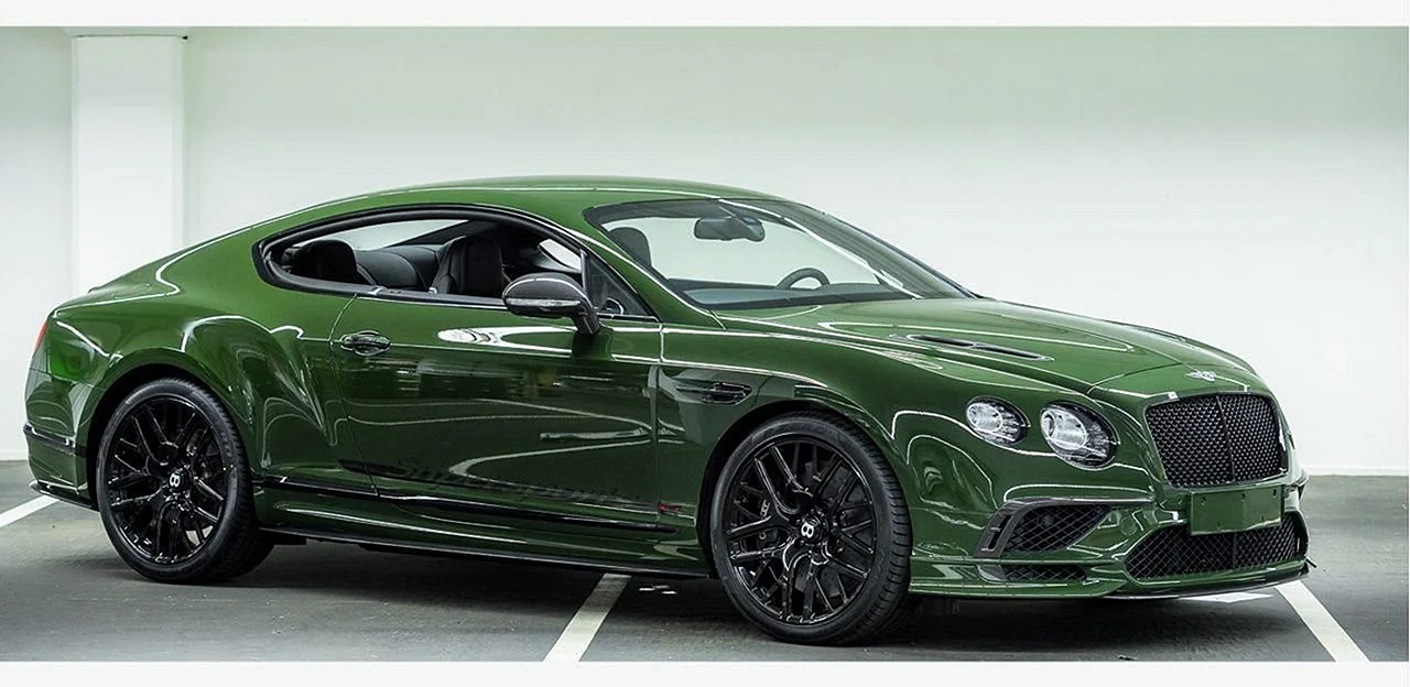 Bentley Continental Green Wallpaper