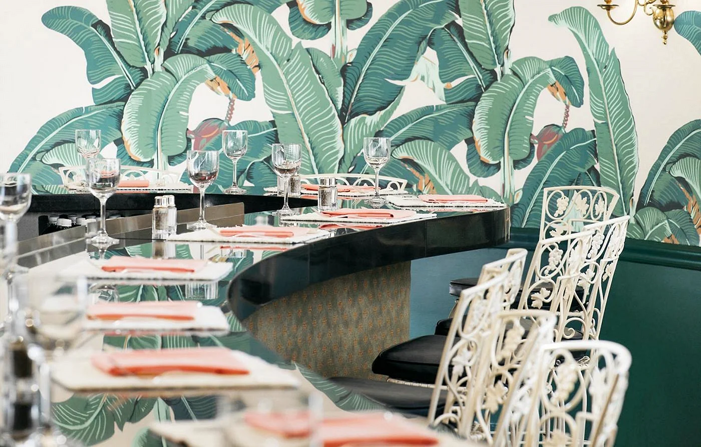 Beverly Hills Vintage Wallpaper