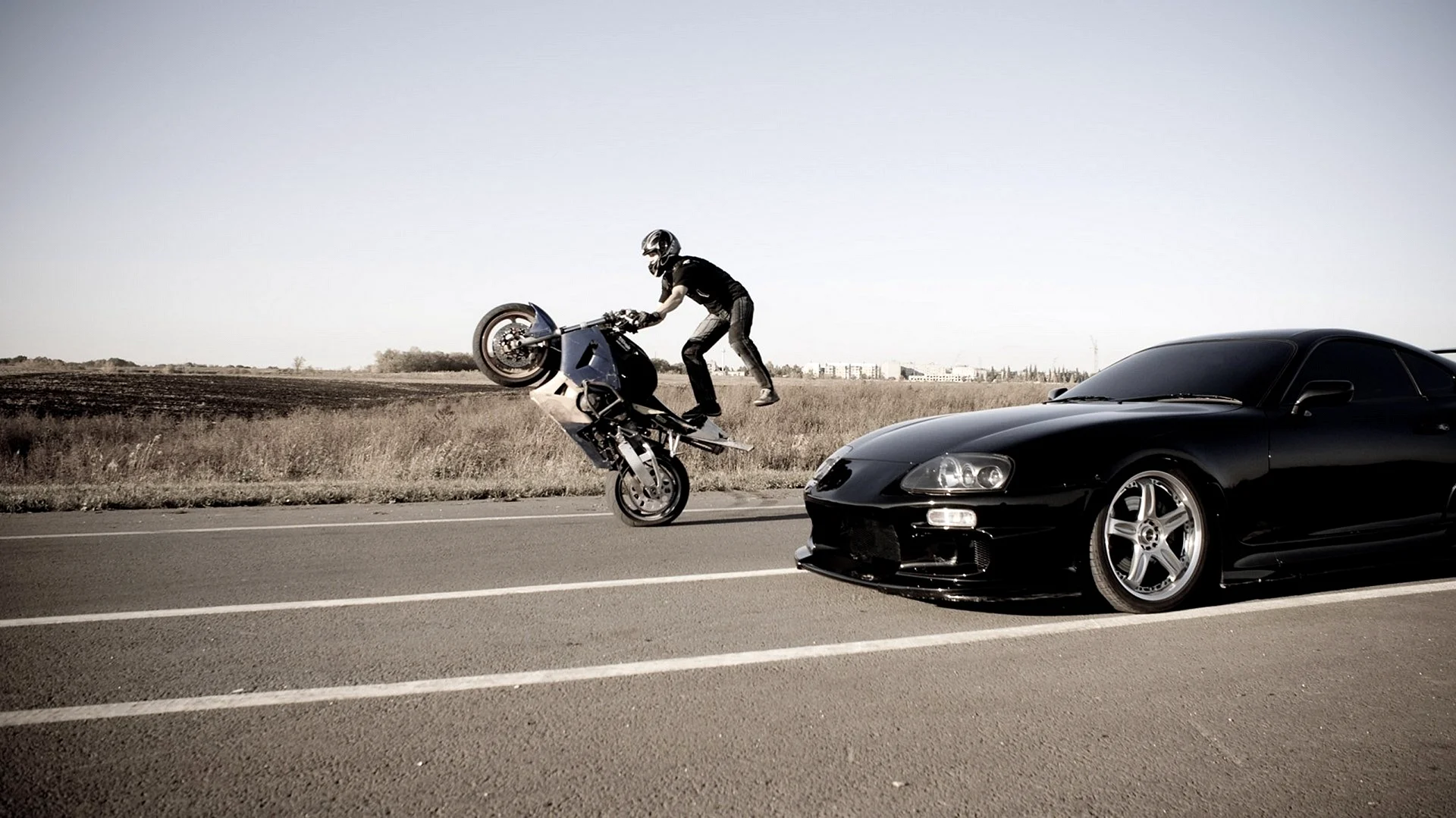 Bikes Car Wallpaper