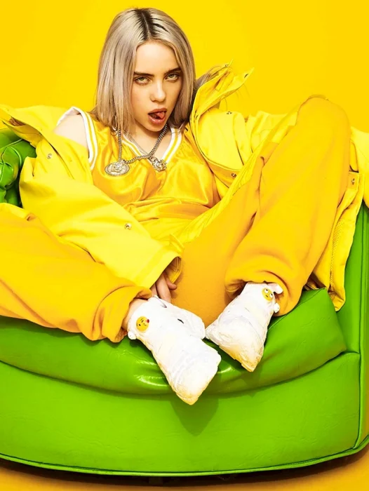 Billie Eilish Yellow Wallpaper