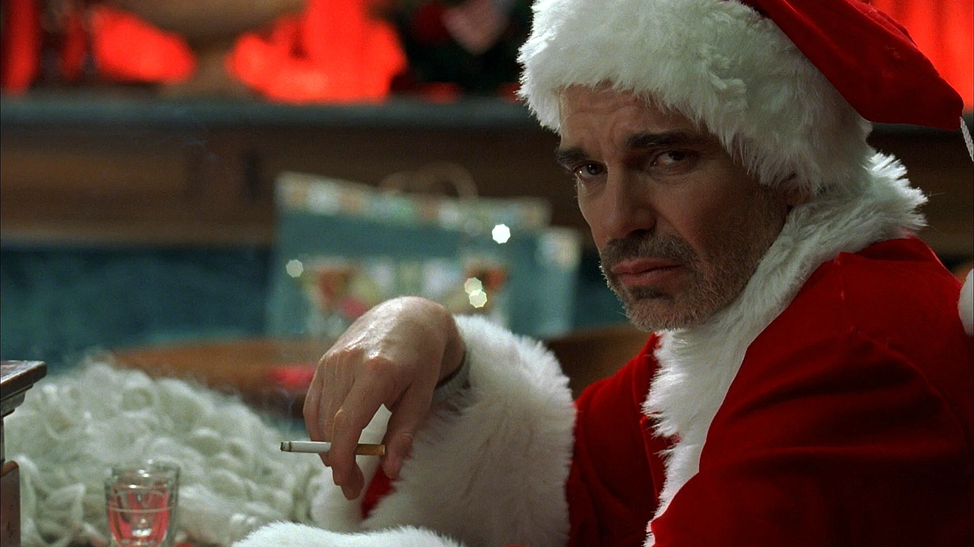 Billy Bob Thornton Bad Santa Wallpaper