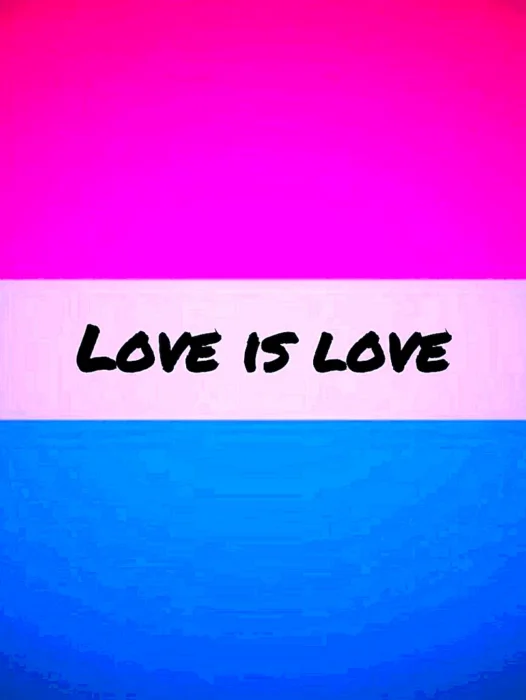 Bisexual Pride Flag Wallpaper