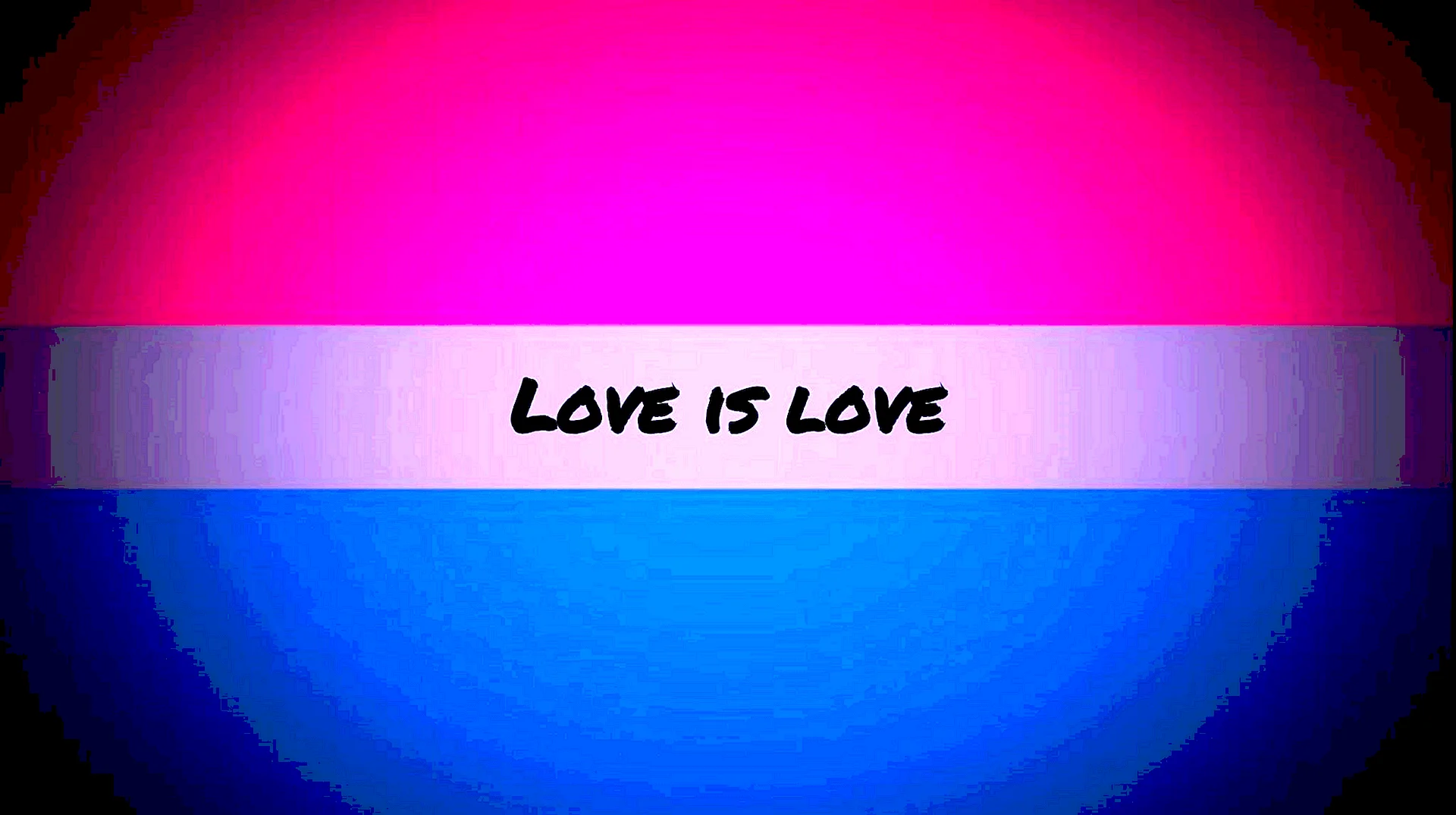 Bisexual Pride Flag Wallpaper