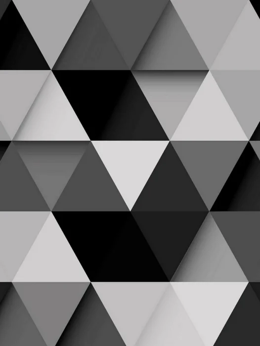 Black and White Geometric pattern Wallpaper