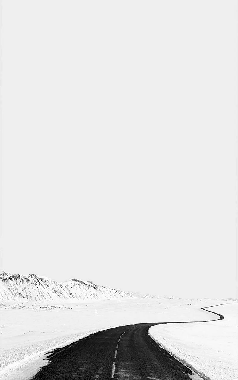 Black And White Minimalism Wallpaper For iPhone