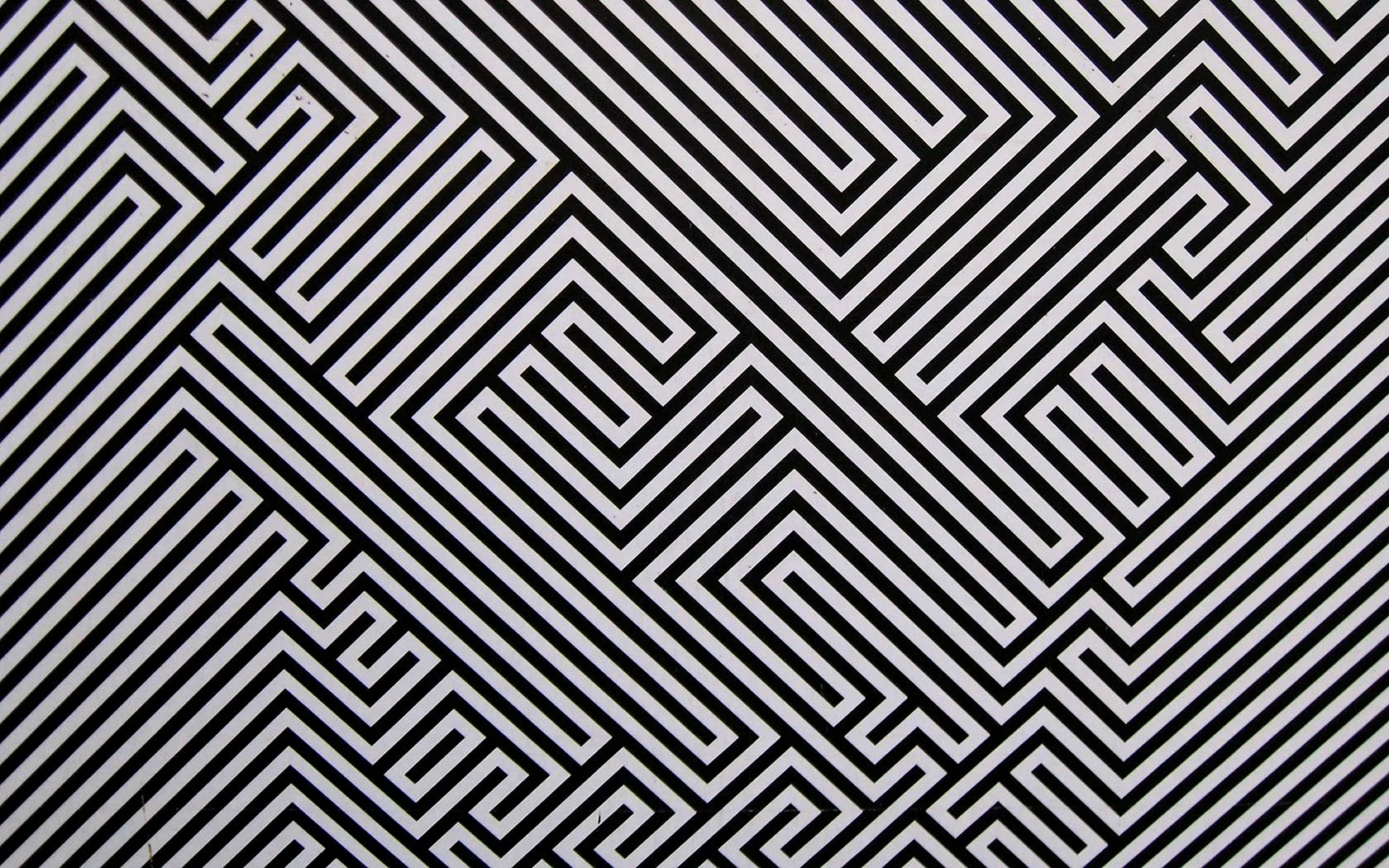 Black And White Pattern Wallpaper