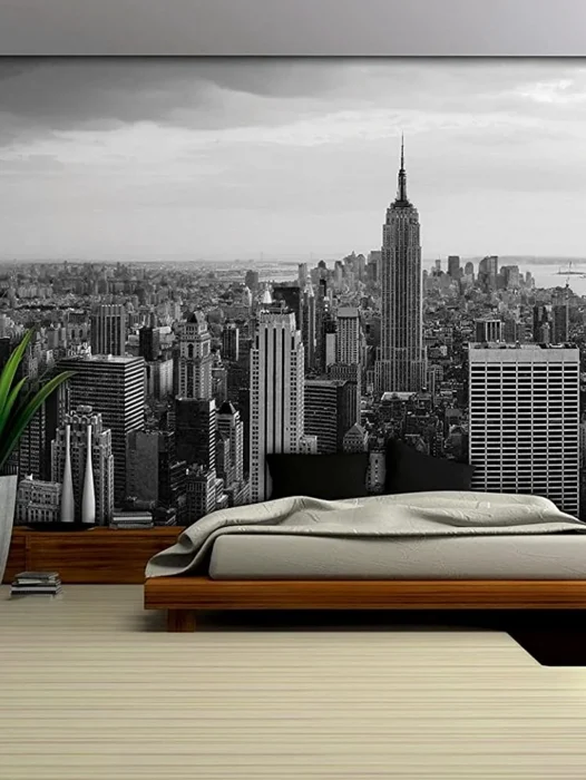 Black And White Wall Murals Wallpaper