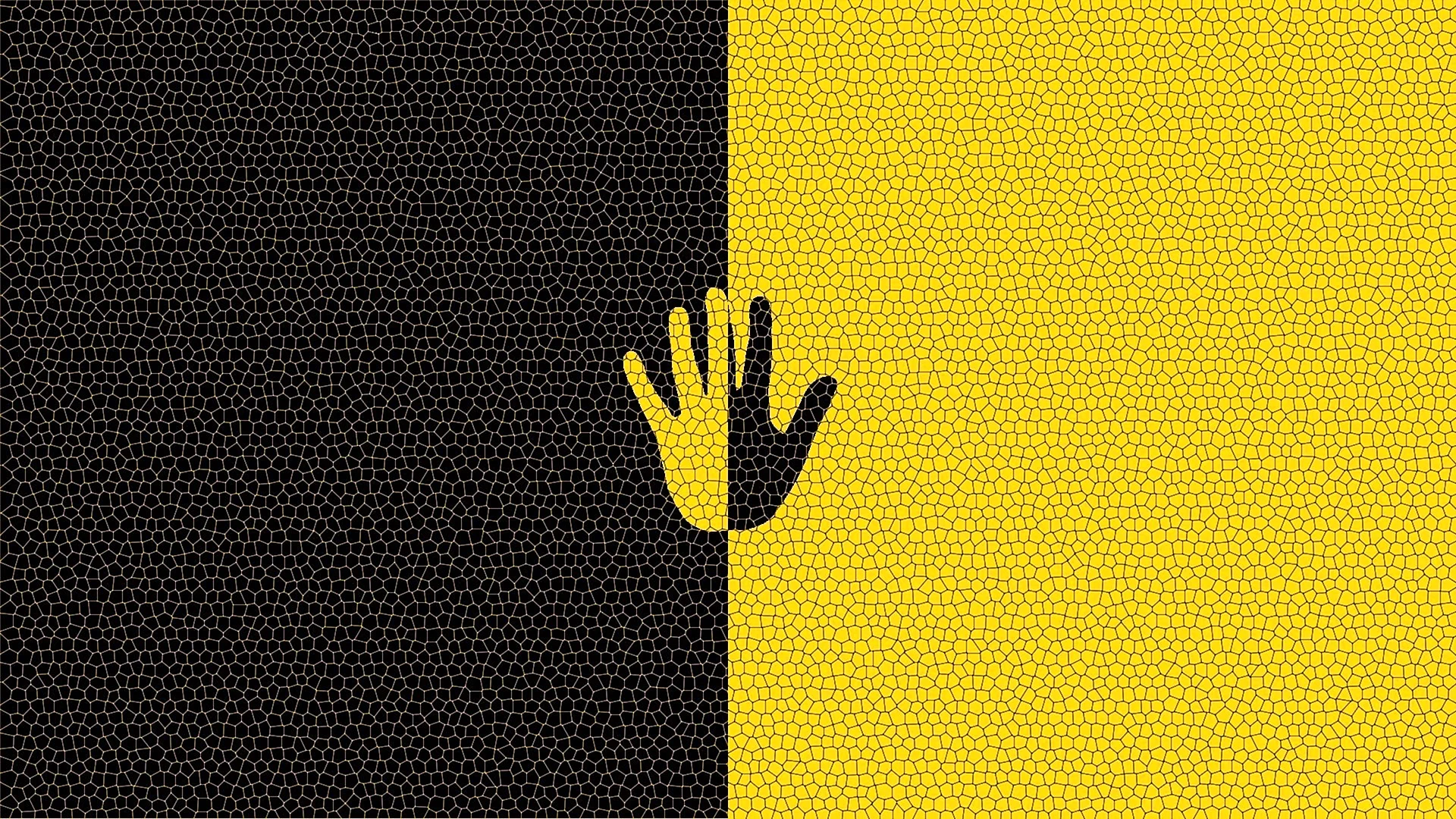 Black and Yellow Wallpaper