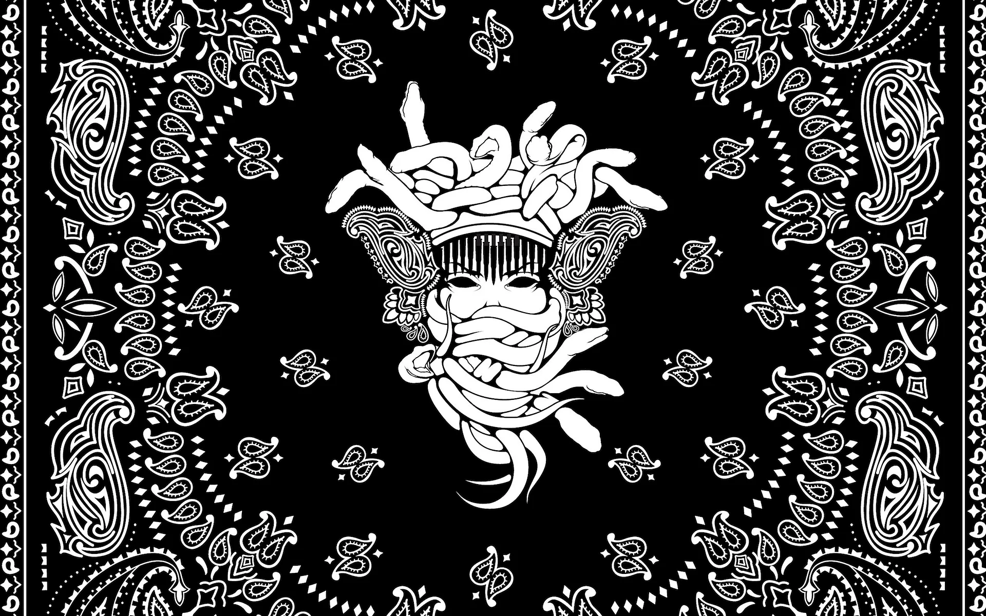 Black Bandana Wallpaper