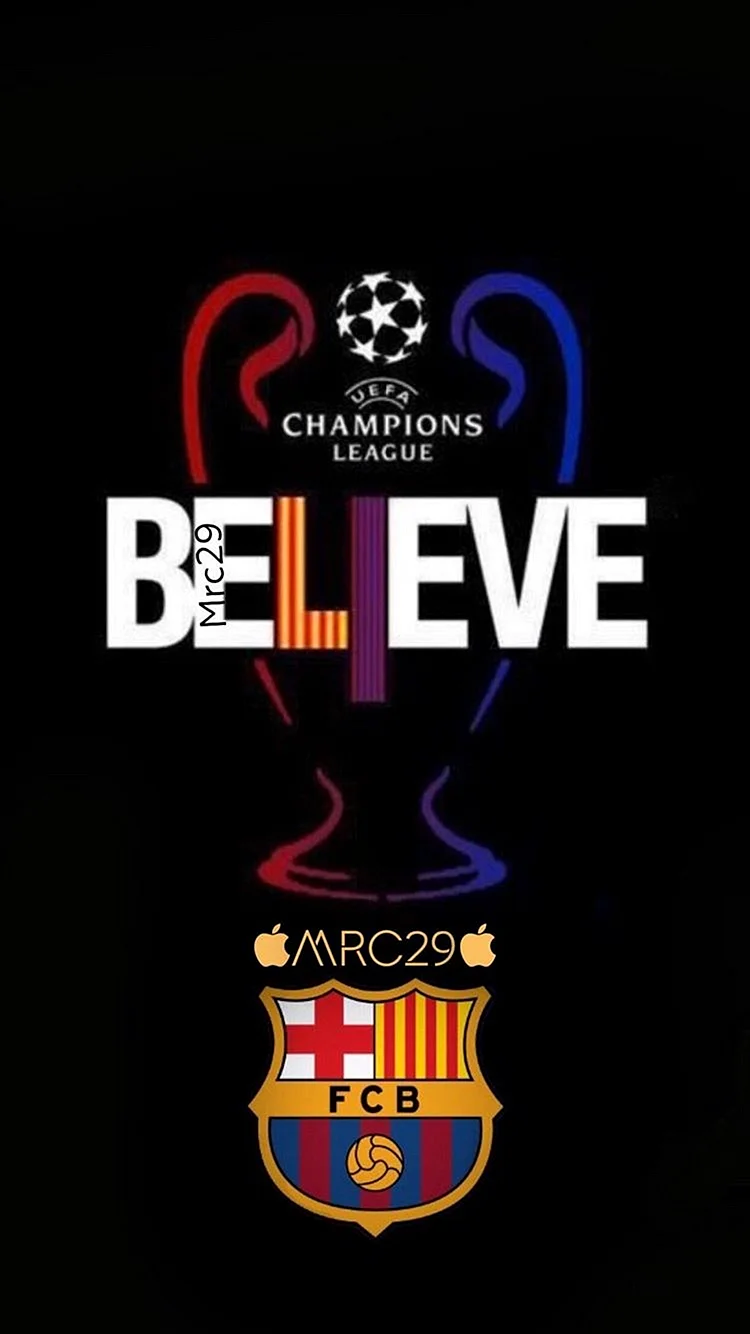 Black Barca Wallpaper For iPhone