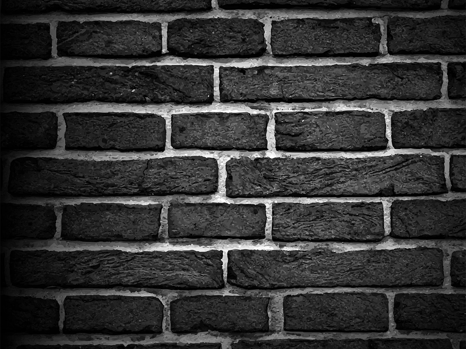 Download Black Brick Wall Wallpaper - WallpapersHigh