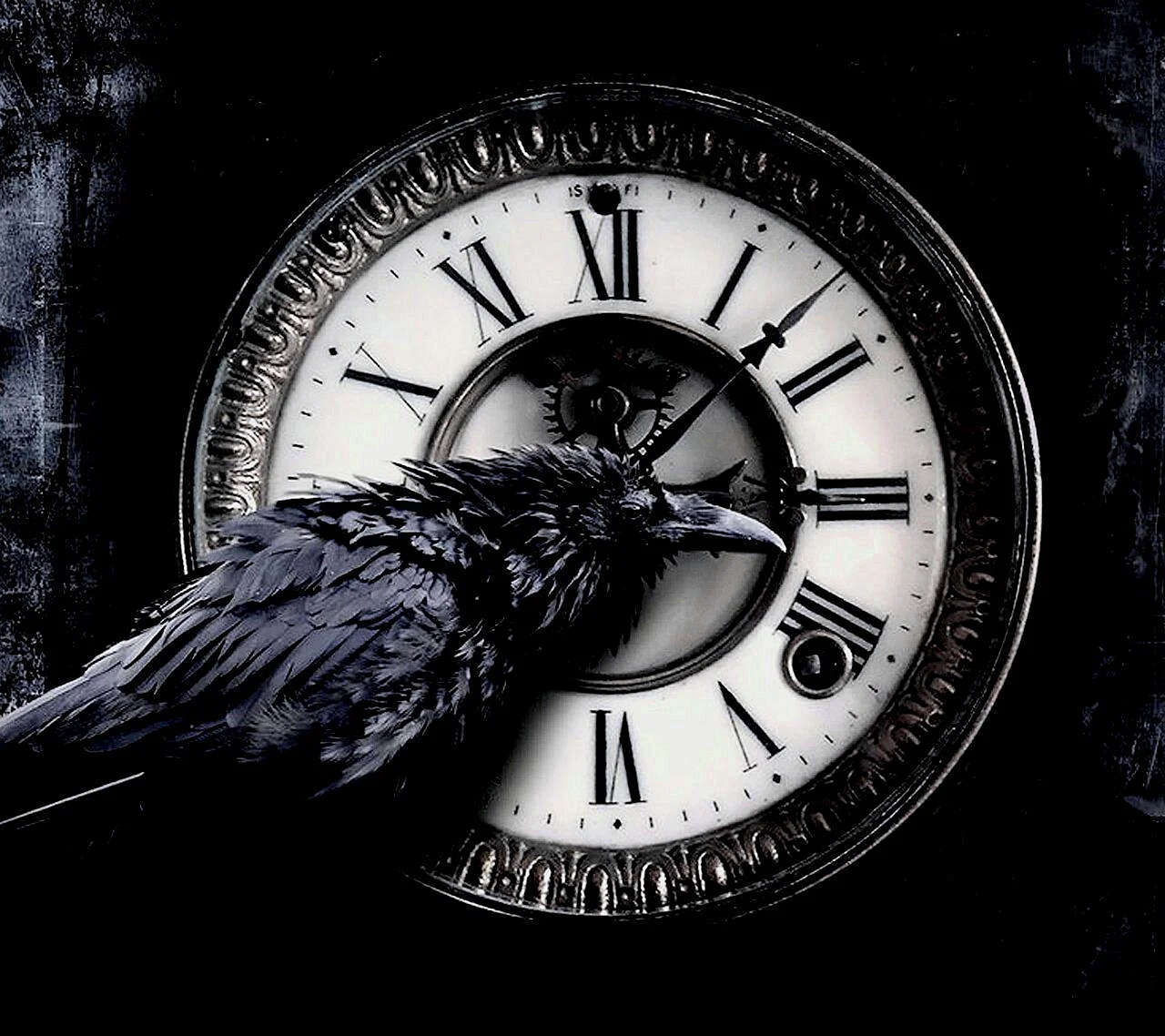 Black Clock Wallpaper