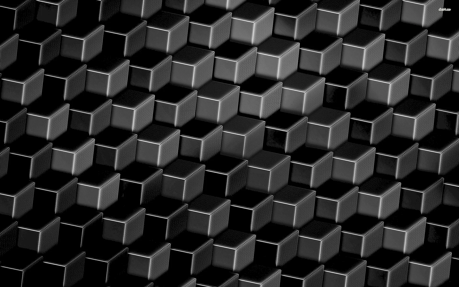 Black Cube Wallpaper