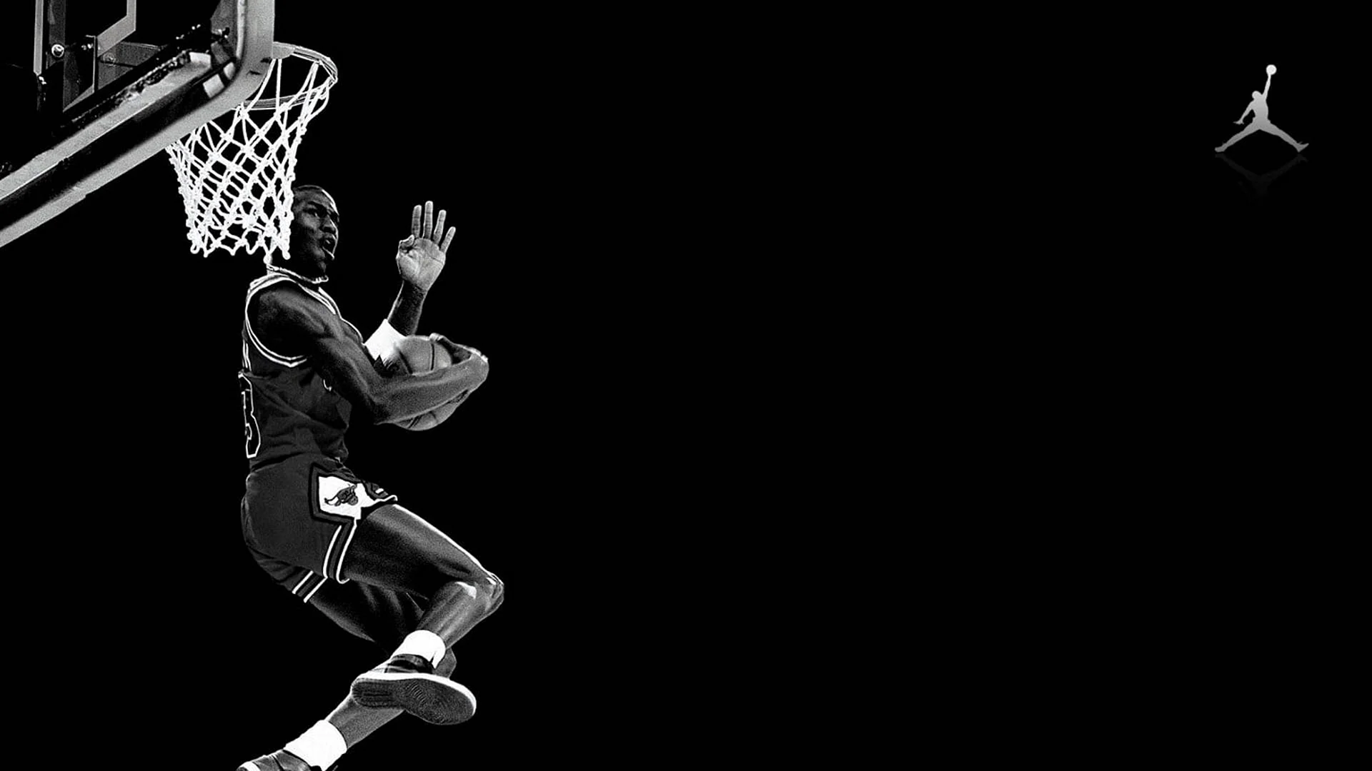 Black Jordan Left Shoe White Background Wallpaper