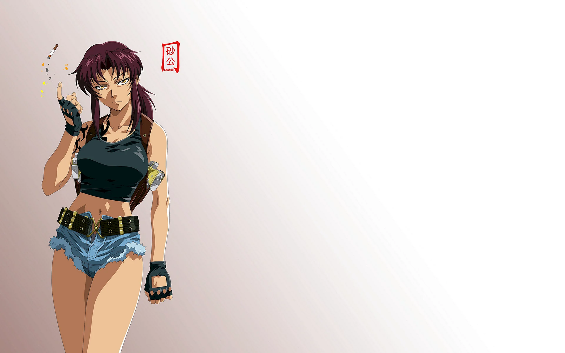 Black Lagoon Rebecca Wallpaper