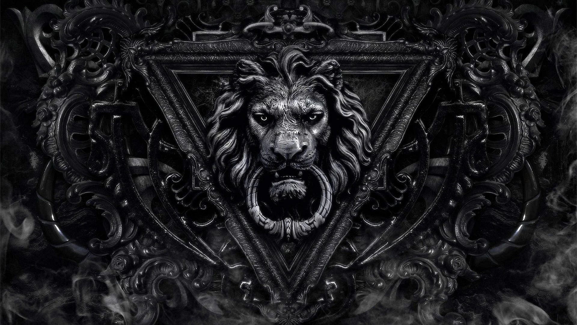 Black Lion Wallpaper