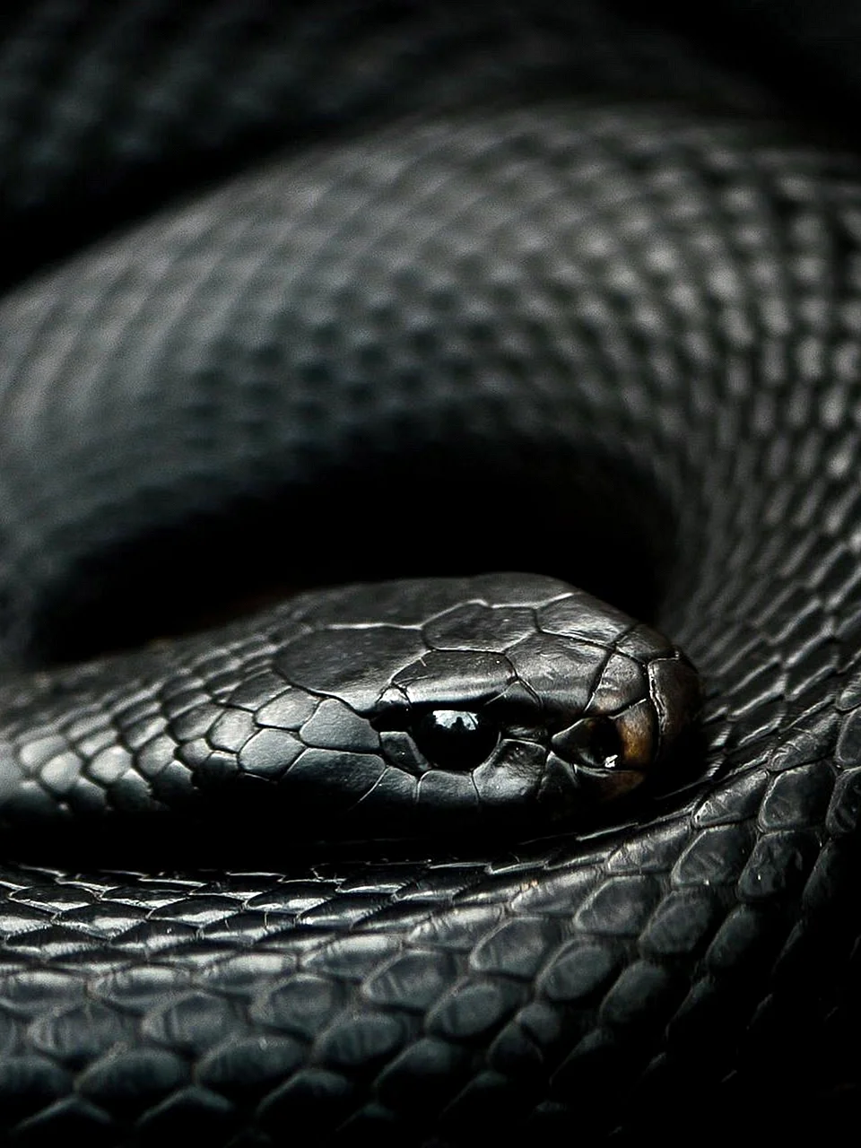 Black Mamba Snake Wallpaper For iPhone