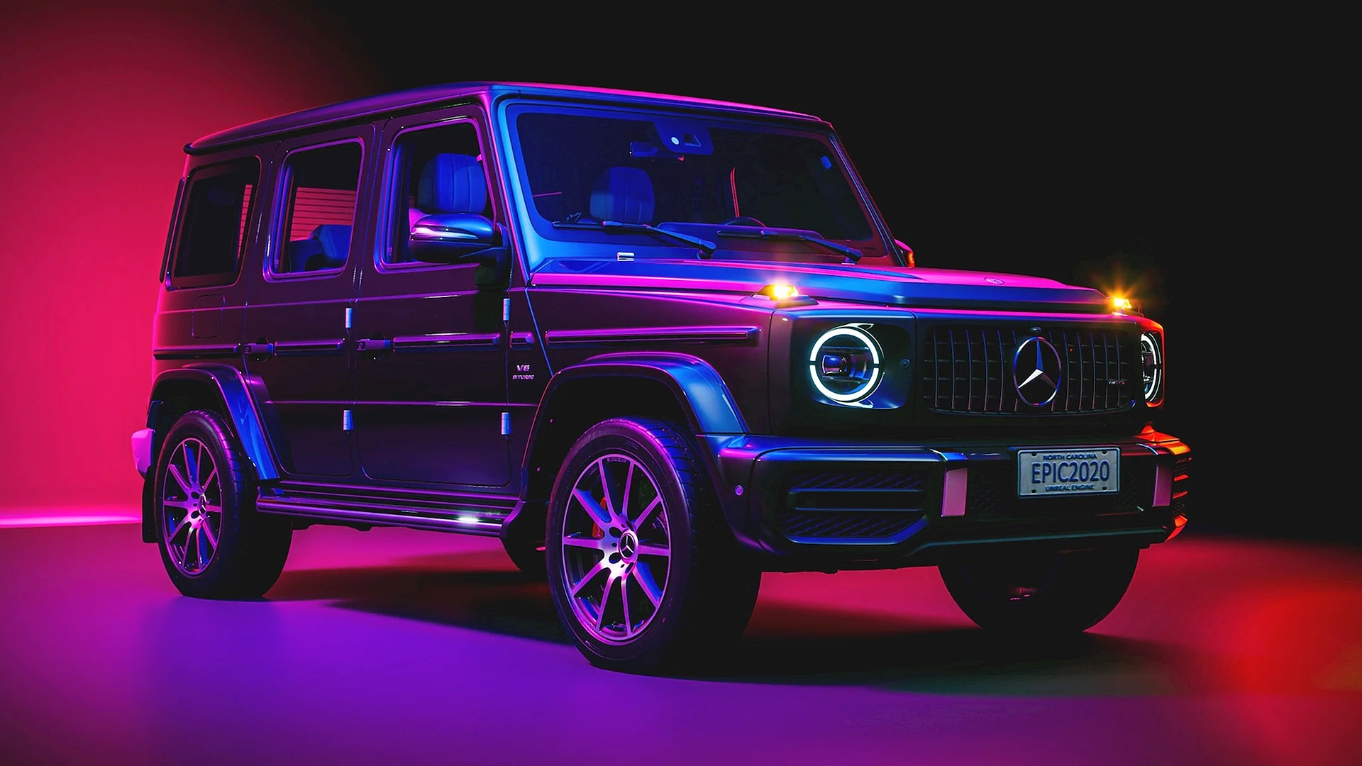 Black Mercedes G63 Wallpaper