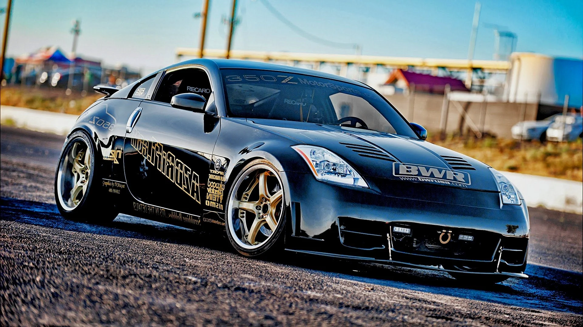 Black Nissan 350z Wallpaper