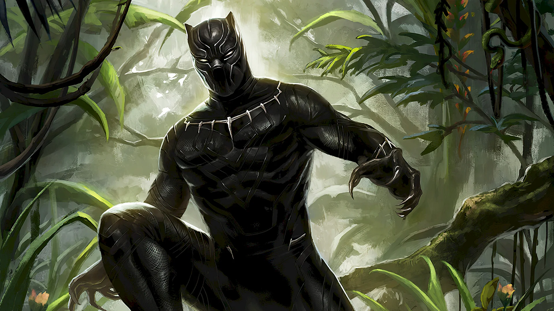 Black Panther Art Wallpaper