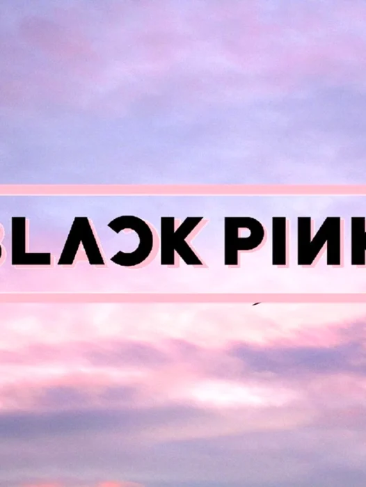 Black Pink Logo Wallpaper