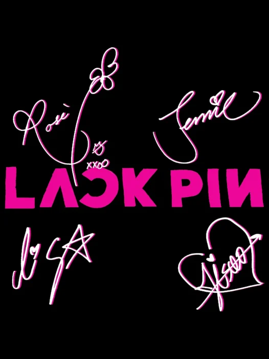 Black Pink Logo Wallpaper