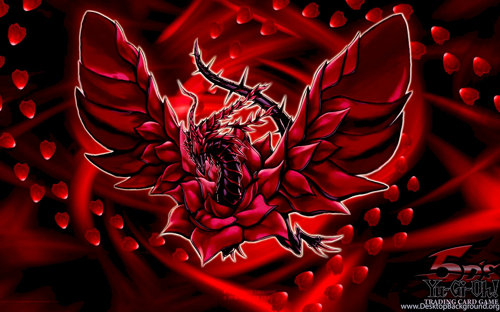 Black Rose Dragon Wallpaper