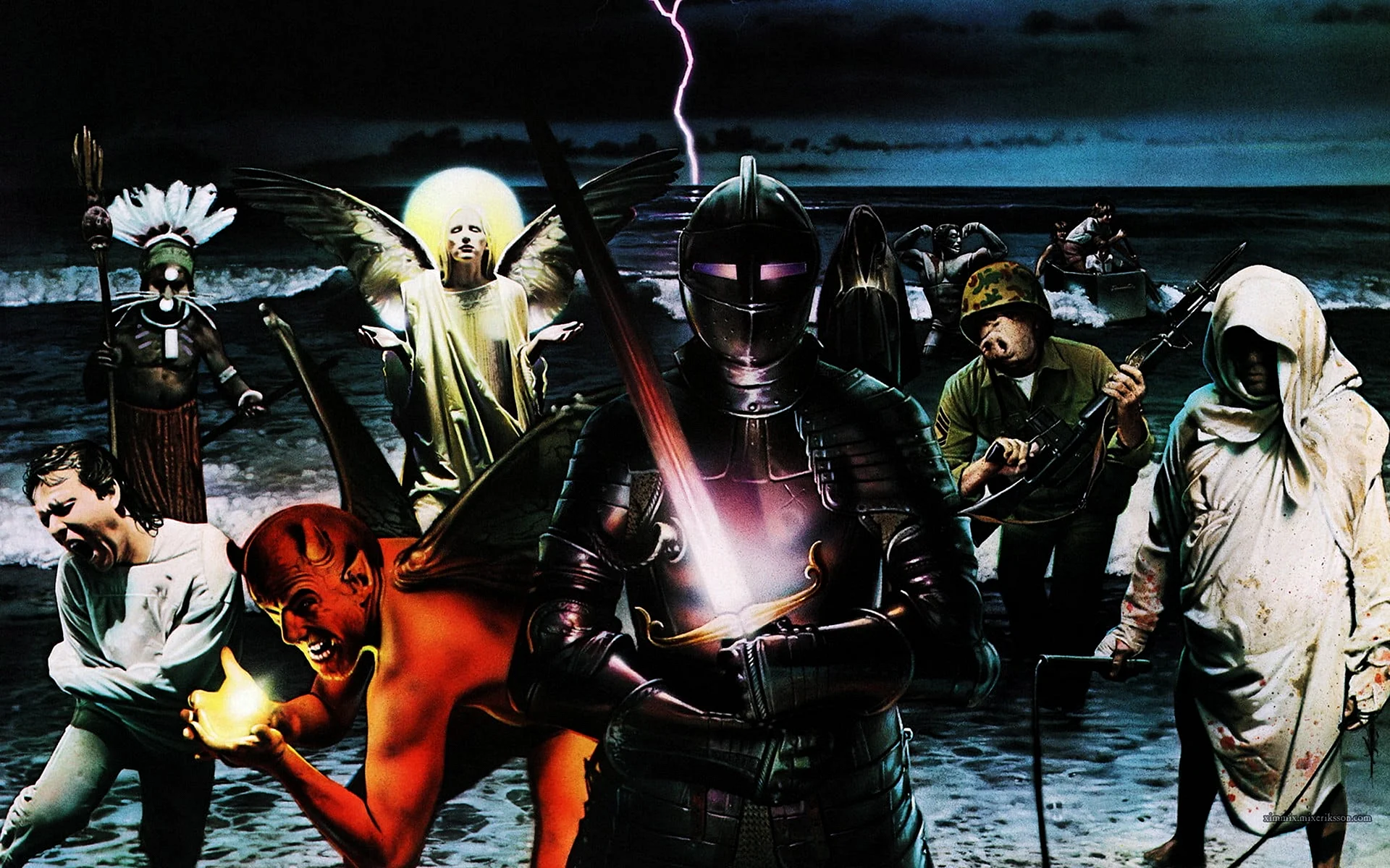 Black Sabbath Live Evil Wallpaper