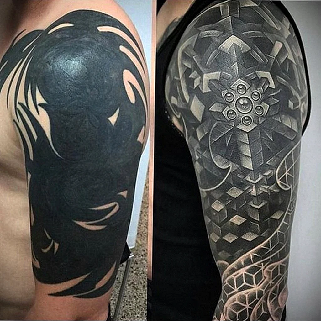 Black Tattoo Cover Up Wallpaper