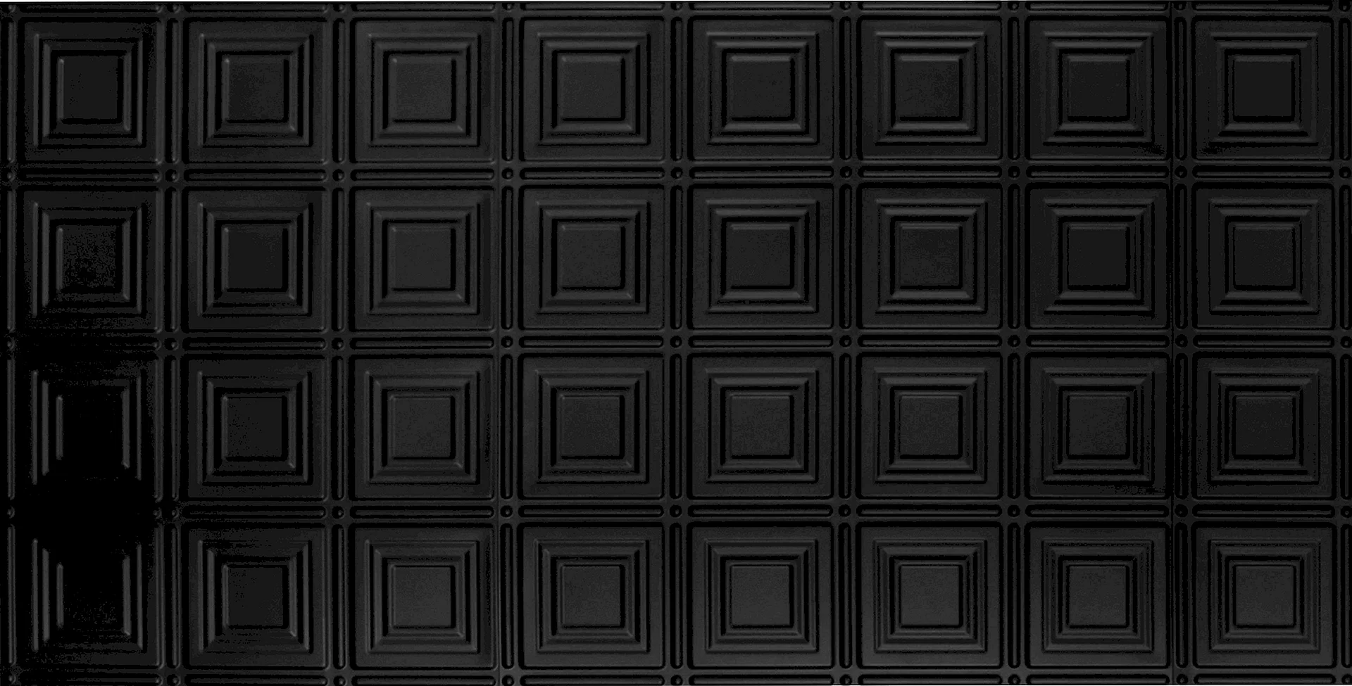 Black Tile Wall Wallpaper