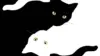 Black Cat Pattern Wallpaper