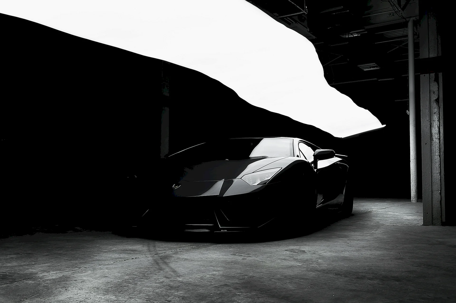 Black Lamborghini 4k Wallpaper