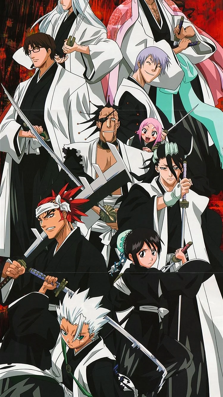 Bleach Characters Wallpaper For iPhone