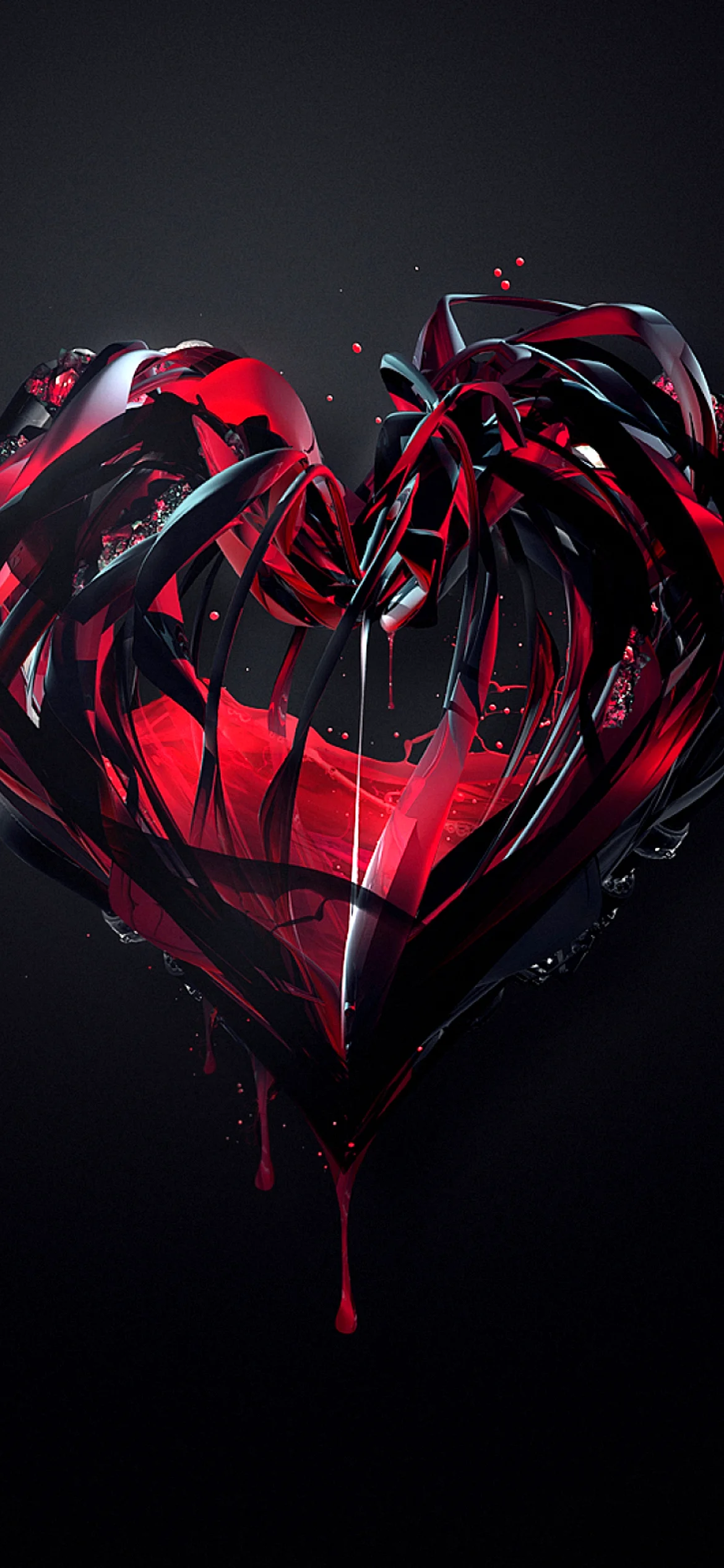 Bleeding Heart Wallpaper for iPhone 12