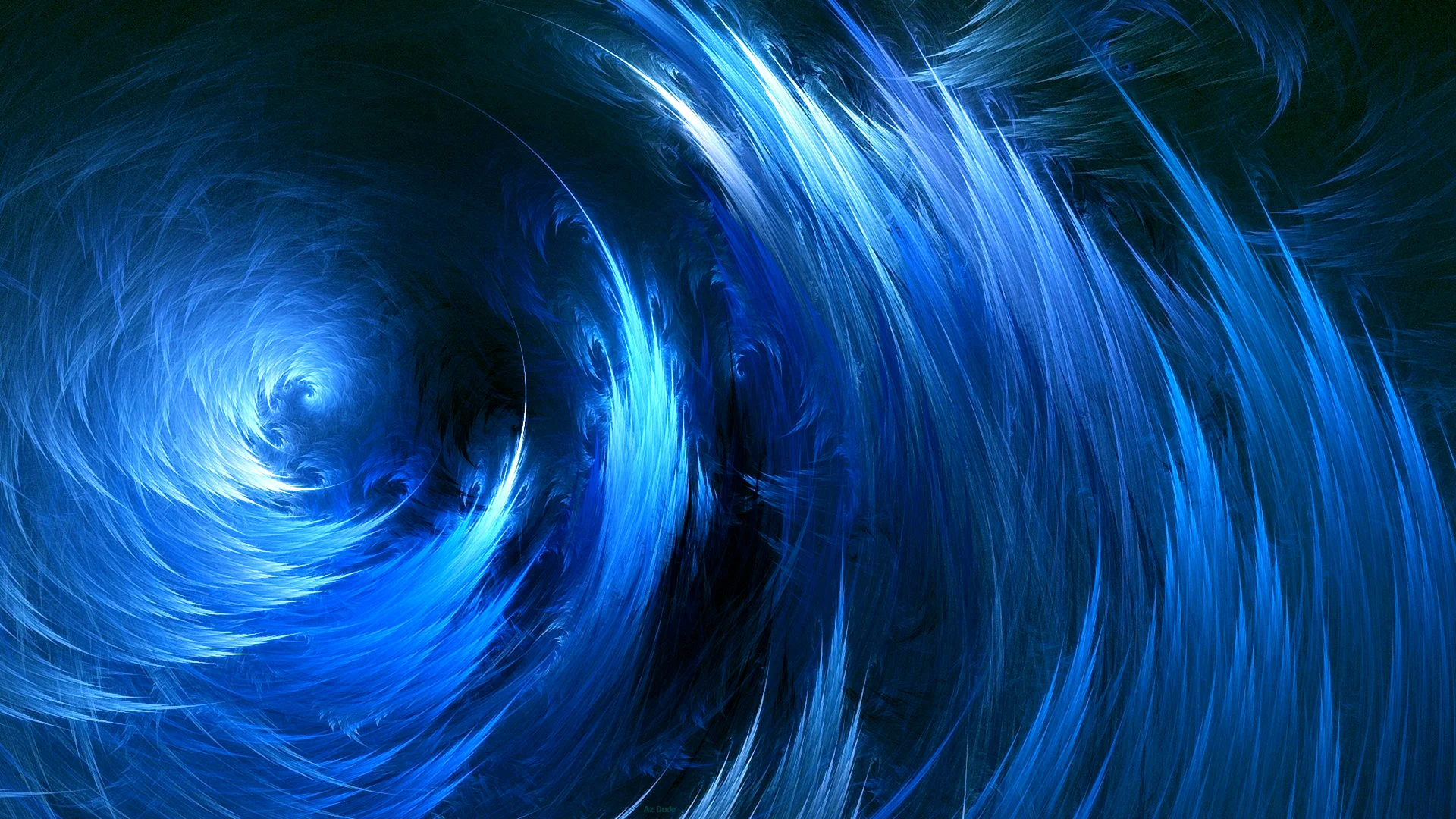 Blue Abstract Wallpaper