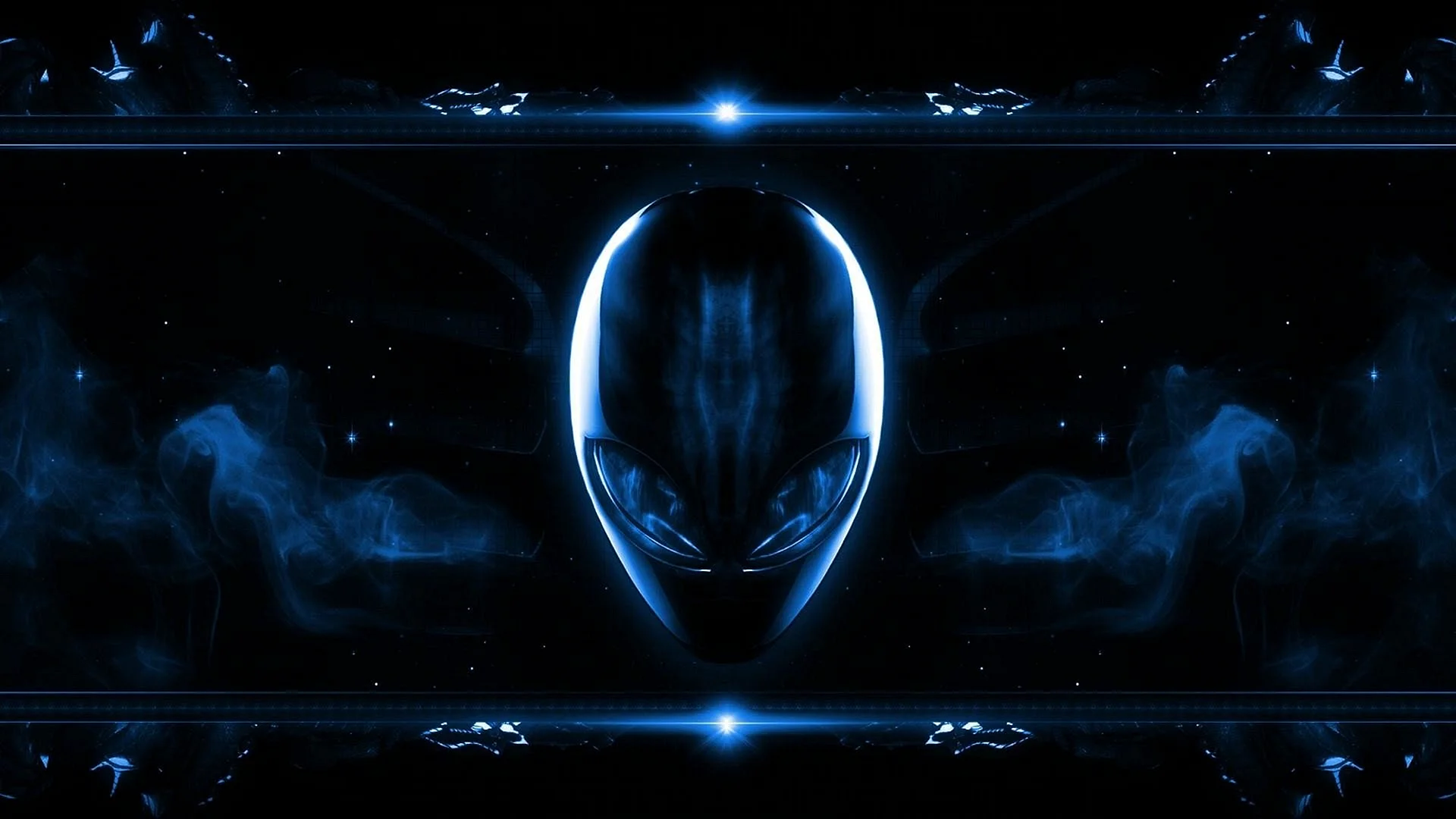 Blue Alien Wallpaper