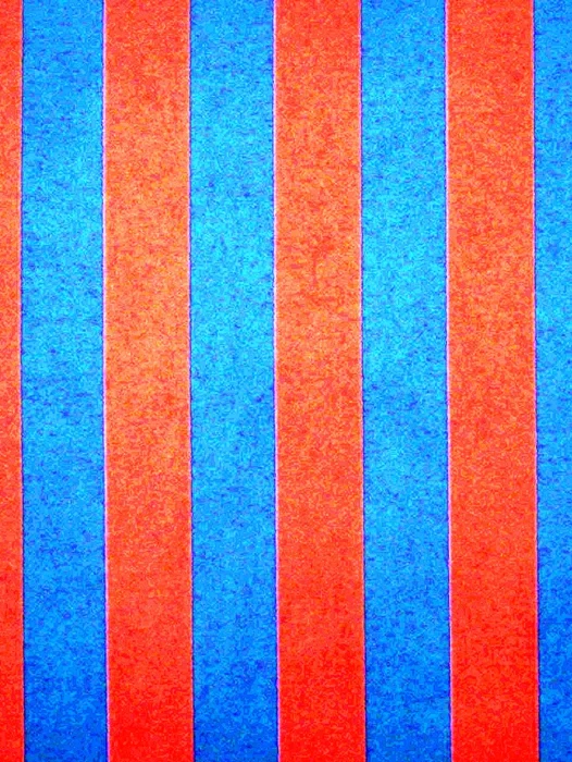 Blue And Red Stripes Wallpaper