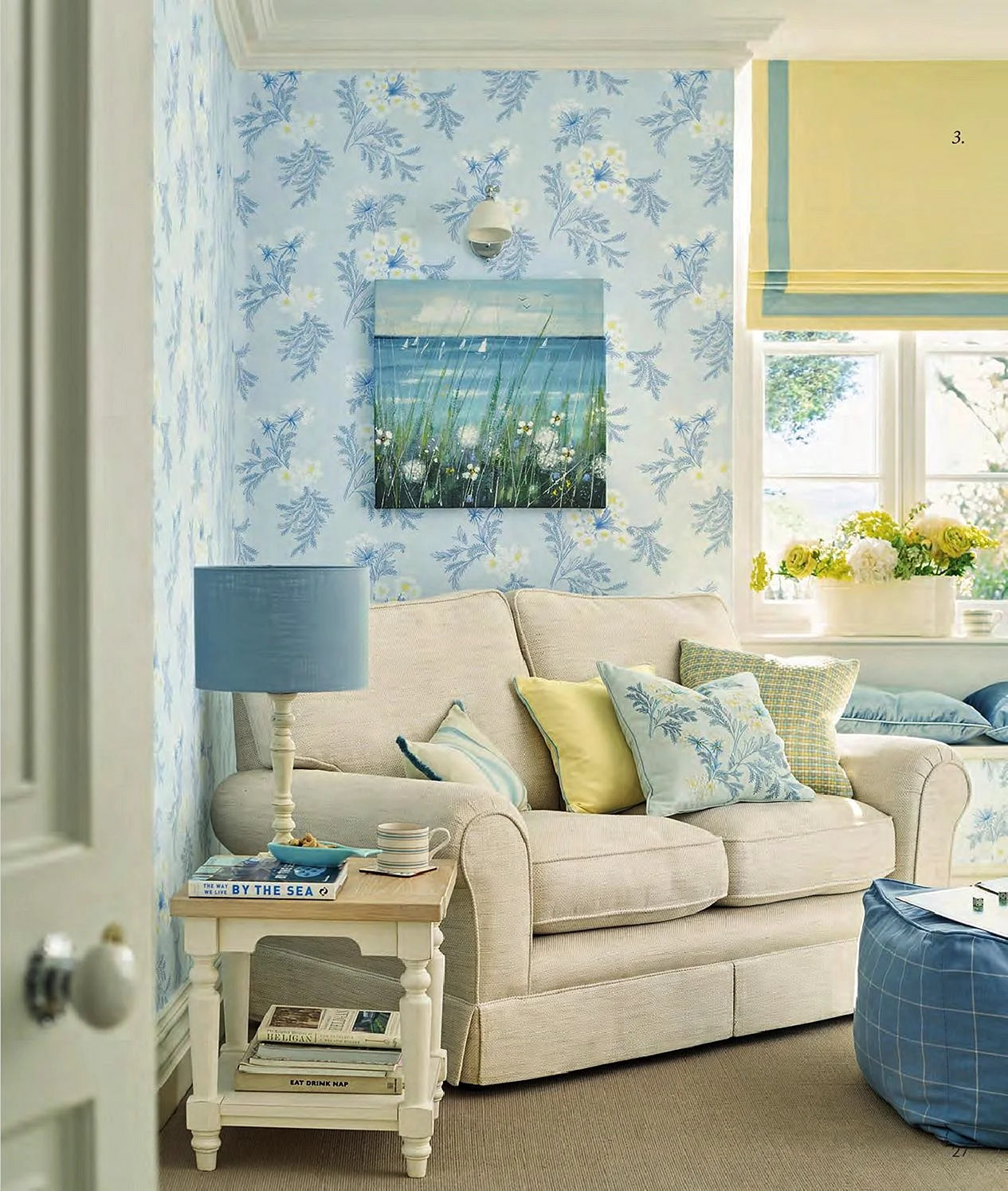 Blue And White Laura Ashley Wallpaper