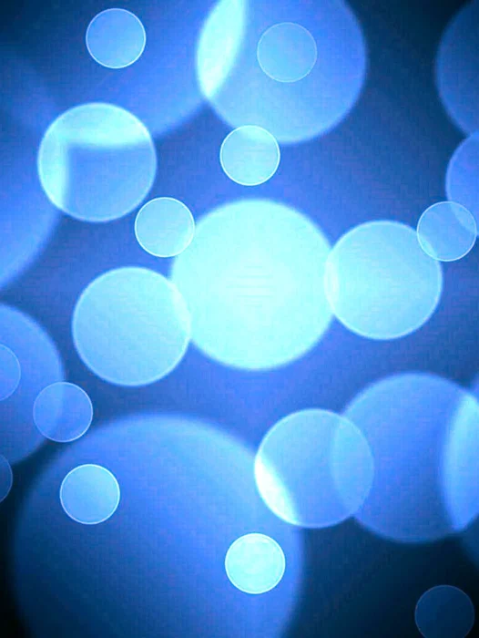 Blue Bubble Background Wallpaper
