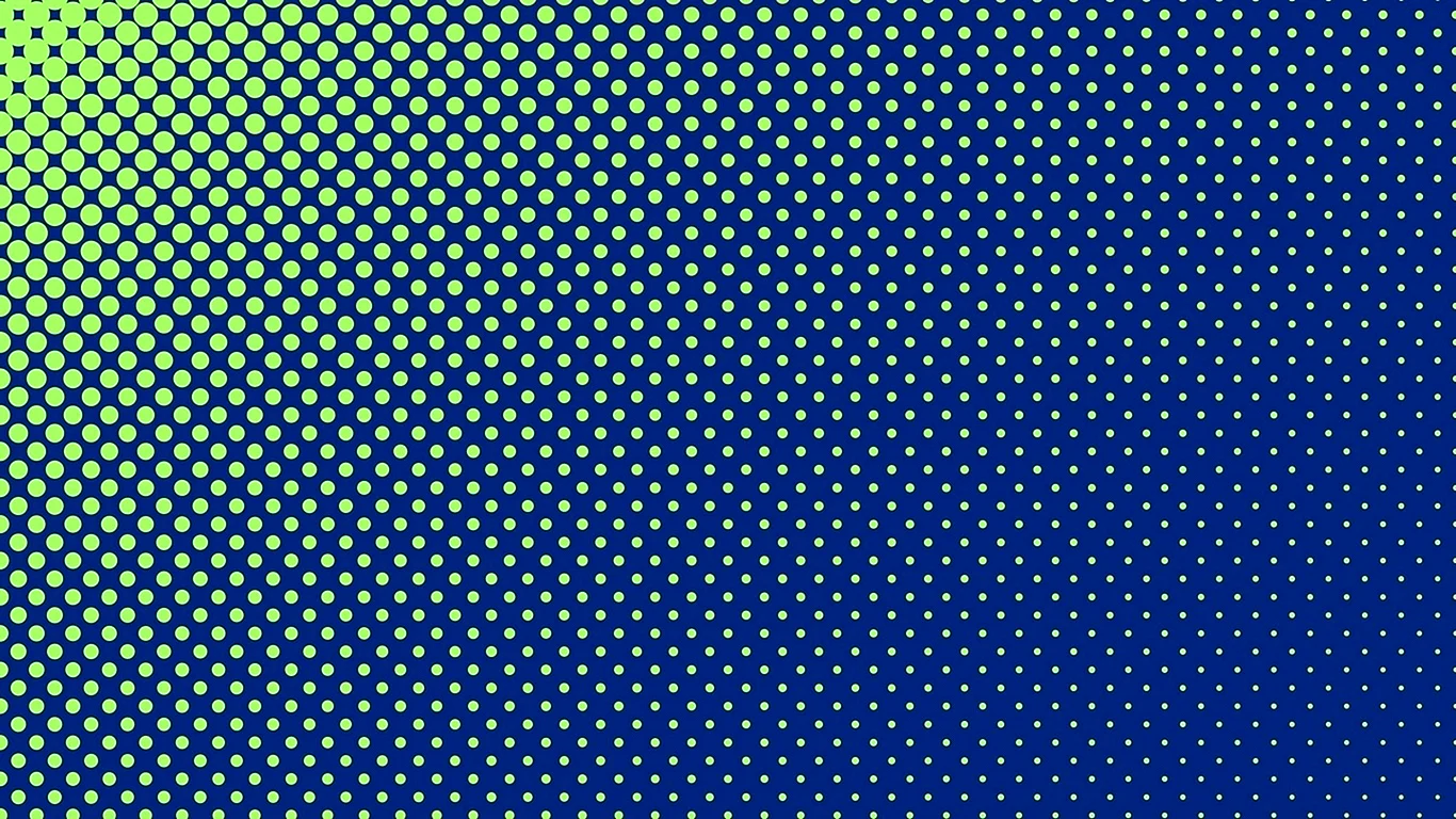 Blue Dot Pattern Wallpaper