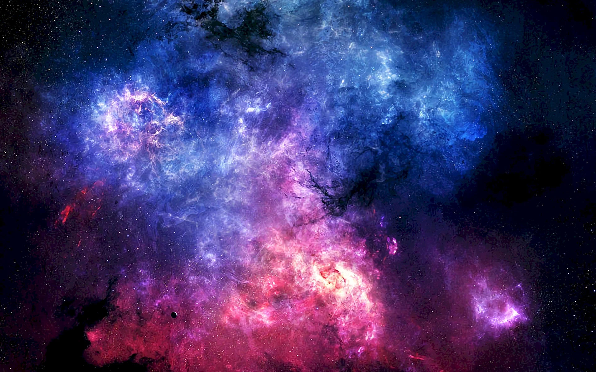 Blue Galaxy Wallpaper