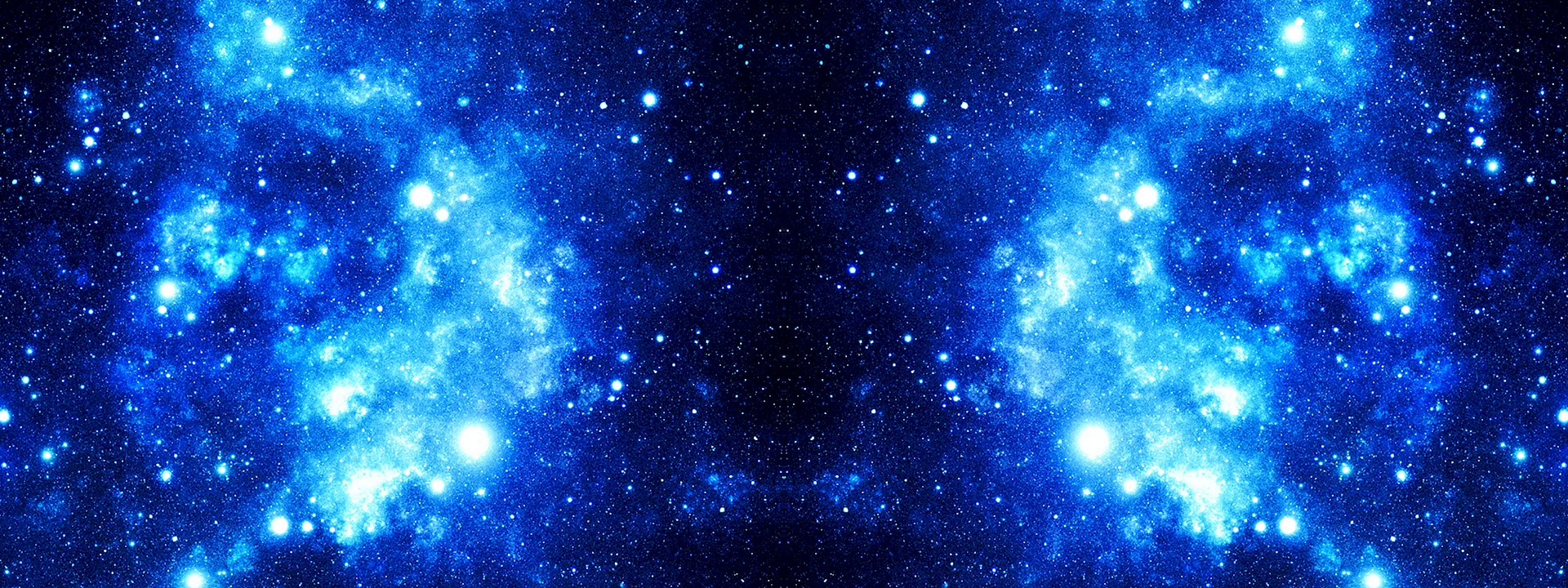 Blue Galaxy Sky Wallpaper