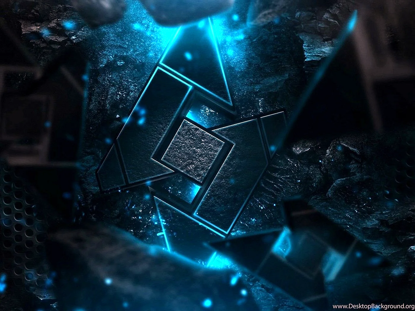Blue Game Wallpaper